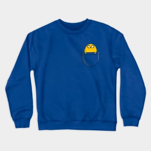 Pocket Jake the Dog Crewneck Sweatshirt